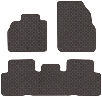 Dywaniki gumowe MAX-DYWANIK Renault Scenic II MinIVan od 2003-2009r,  106569961900 - Max-Dywanik