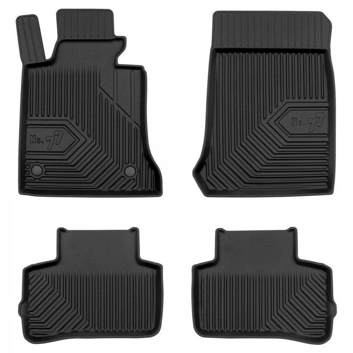 MOTOS Gummifußmatten Und Kofferraummatten Set Für Mercedes GLK X204 2008-2015