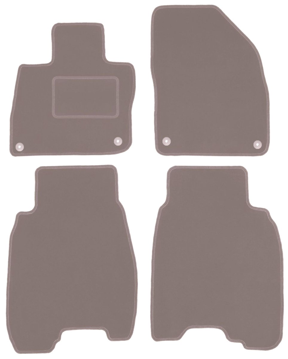 Tapis de voiture en velours idéal pour Honda Civic VIII HTB
