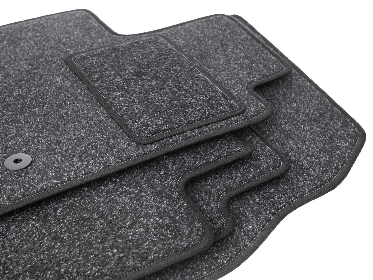 Edecor Tappetini In Gomma Per Toyota Auris II Hybrid (2012-2018) - Set Antiscivolo Con Bordo Rialzato 1,5 Cm - 3