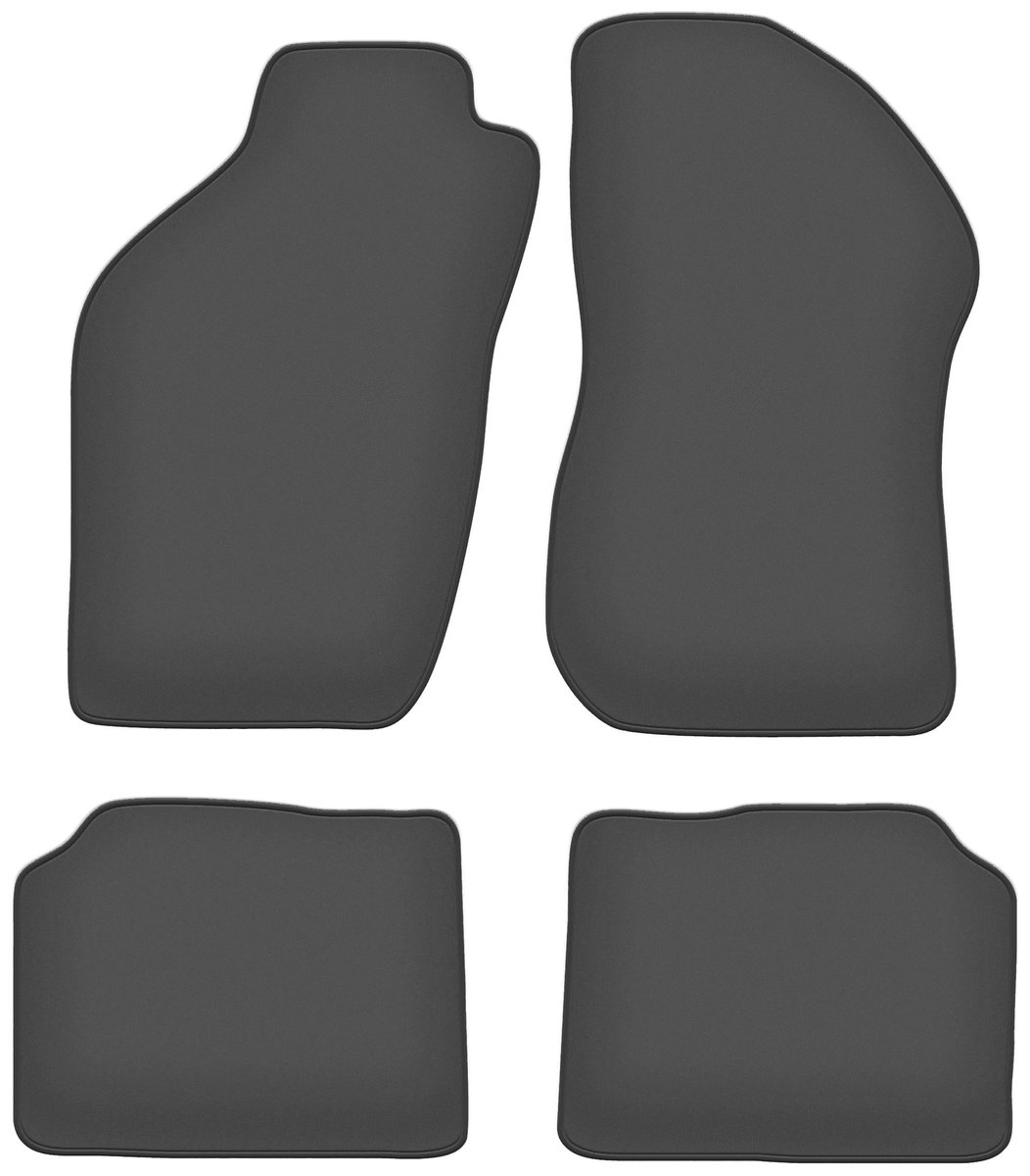 Set completo di tappetini in velluto per: Alfa Romeo Giulia 4x4 (4WD) berlina (2016