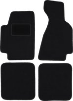 Dywaniki samochodowe, do: Audi 80 B5 (1994-2000) cabrio- welurowe, czarne