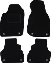 Dywaniki samochodowe, do: Audi A6 C5 (1997-2005) avant, kombi, sedan, quattro, allroad- welurowe, czarne