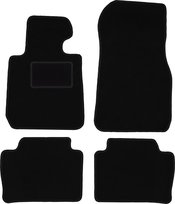 Dywaniki samochodowe, do: BMW 3 F30 (2011-2018) sedan- welurowe, czarne