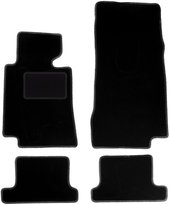 Dywaniki samochodowe, do: BMW 8 E31 (1988-1999) coupe- welurowe, czarne