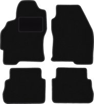 Dywaniki samochodowe, do: Ford Mondeo MK1 (1992-1996) kombi, sedan, liftback, hatchback- welurowe, czarne