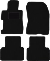 Dywaniki samochodowe, do: Honda Civic VIII 4D (2006-2011) sedan- welurowe, czarne