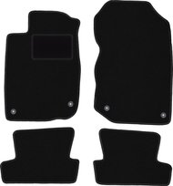 Dywaniki samochodowe, do: Honda CR-Z (2010-2016) coupe- welurowe, czarne