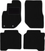 Dywaniki samochodowe, do: Hyundai Terracan (2001-2006) SUV- welurowe, czarne