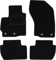Dywaniki samochodowe, do: Mitsubishi ASX (2010-2019) crossover- welurowe, czarne