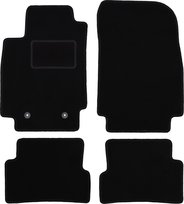 Dywaniki samochodowe, do: Renault Captur (2013-2019) SUV- welurowe, czarne
