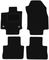 Dywaniki samochodowe, do: Toyota RAV4 V Hybrid (2019-) SUV- welurowe, czarne