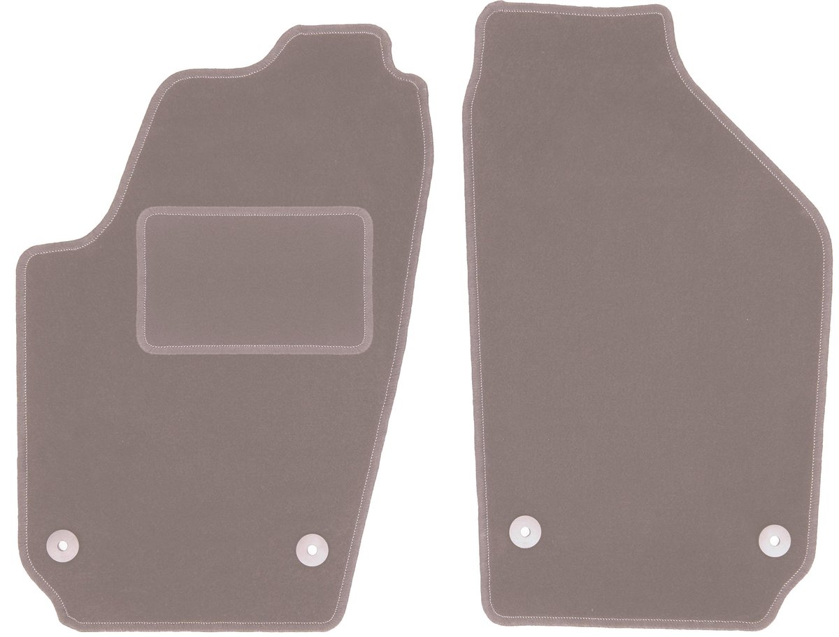 MTM Tappetini Su Misura Per Volkswagen Fox 2005-2011 – Set Completo In Moquette Nera, Made In Italy Con Bordo Antiscivolo