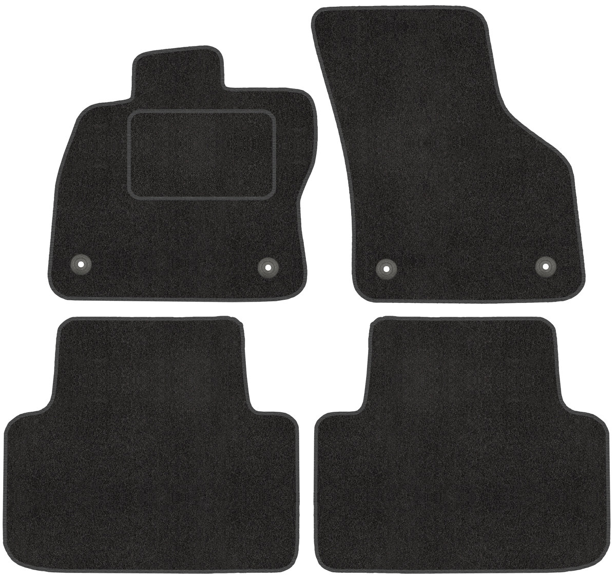 Tappetino per il pavimento del conducente per Volkswagen Touran II (2010- 2015) - Misura perfetta