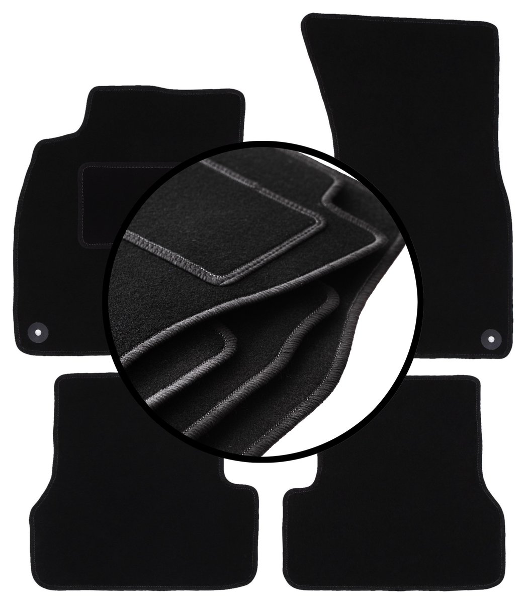 Auto Bra Motorkap Beschermhoes Voor Audi A6 C7 (2011-2018) - Steenslag- En Insectenbescherming In Zwart Kunstleer