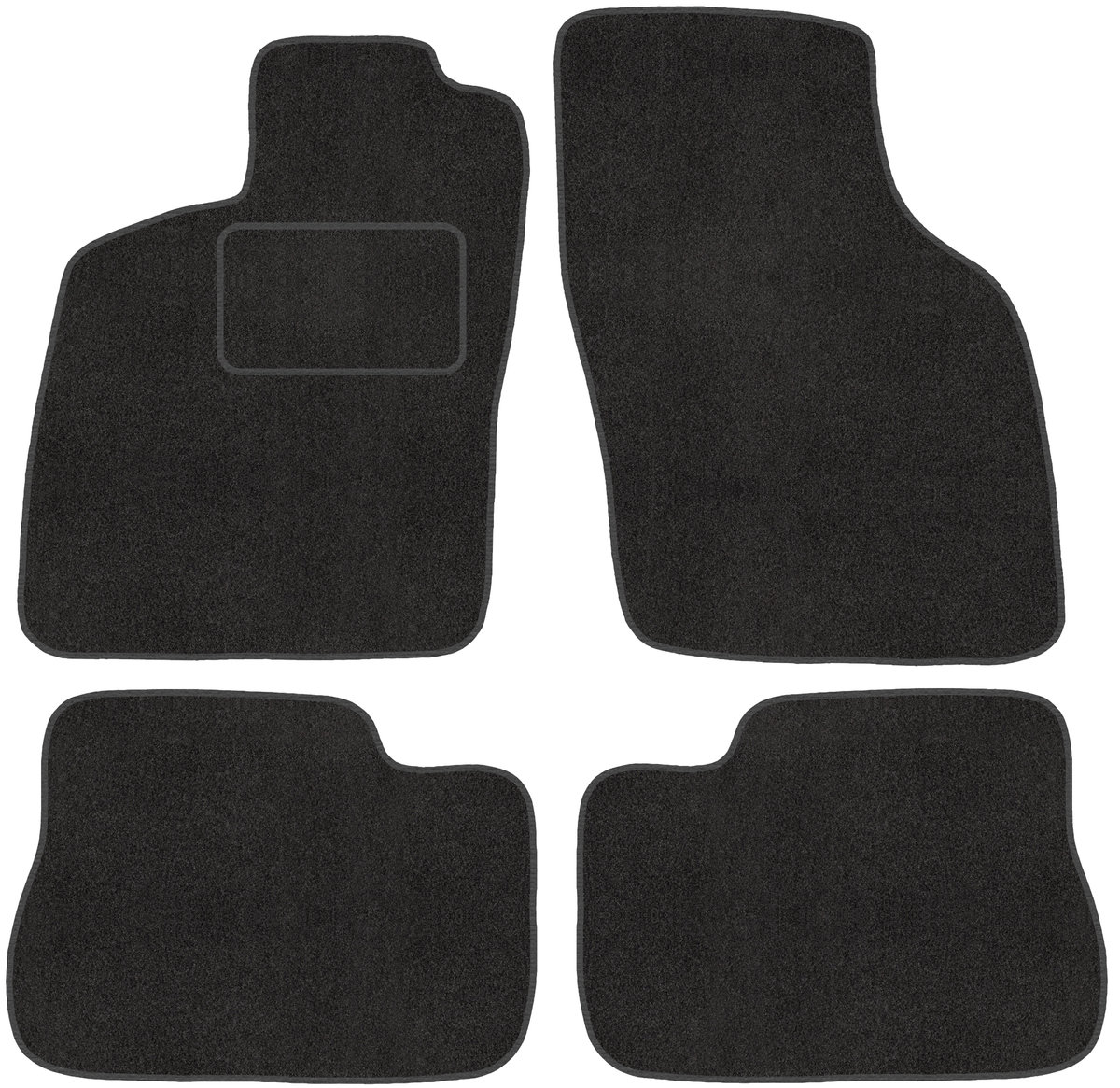 AUTO Tappetini bagagliaio per OPEL CALIBRA 06.90-07.97 Coupe MARRONE