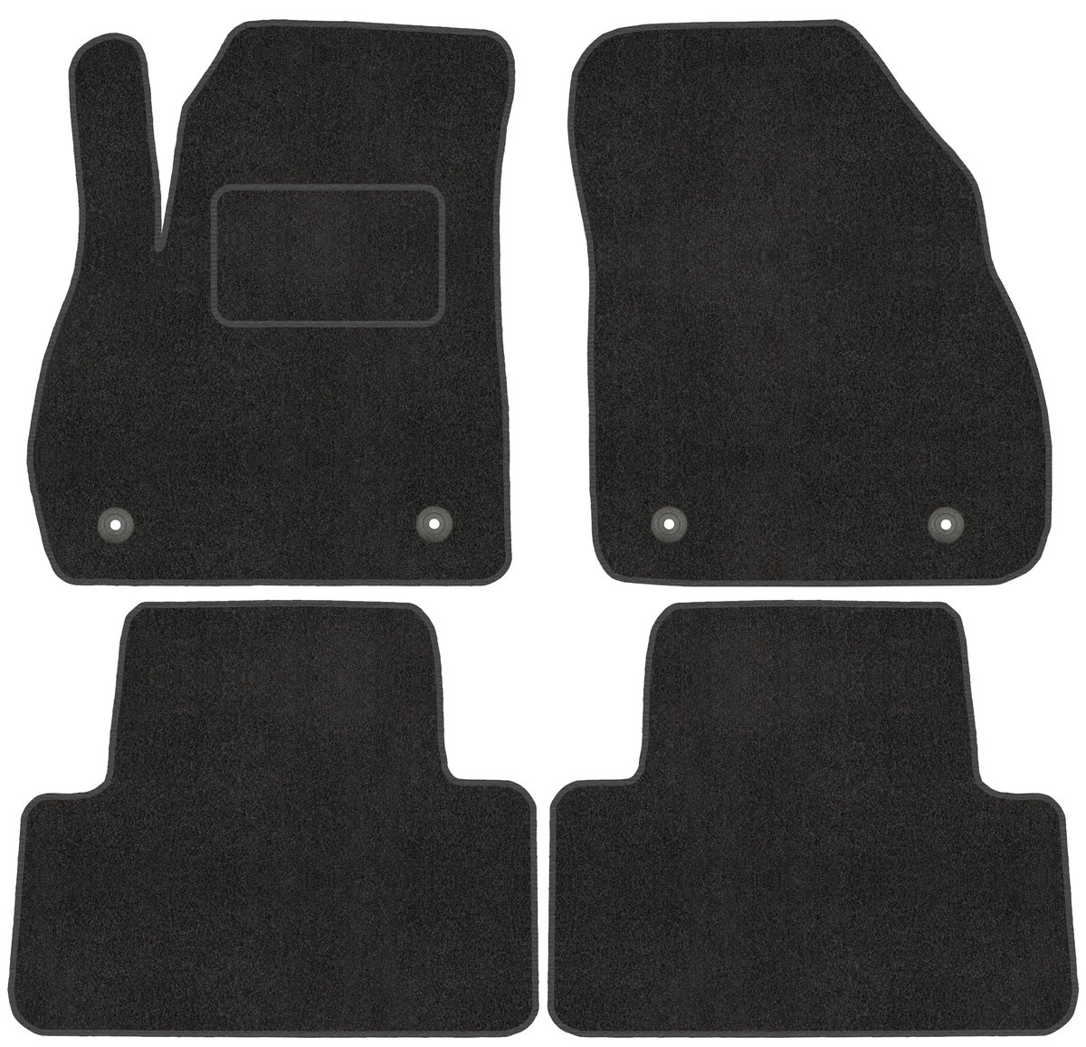 Alfombra De Coches Alfombra De Coche Solo Para Conductor - Compatible Con Opel Zafira C (2012-2024) | Hecho En Italia, Antideslizante, Personalizable Alfombrilla Opel Zafira C