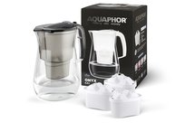 Dzbanek Aquaphor Onyx 4.2 l z licznikiem + 3 wkł. MAXFOR PLUS Mg czarny