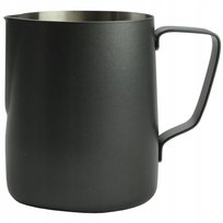 Dzbanek do SPIENIANIA MLEKA piany latte mlecznik STALOWY czarny 600ml