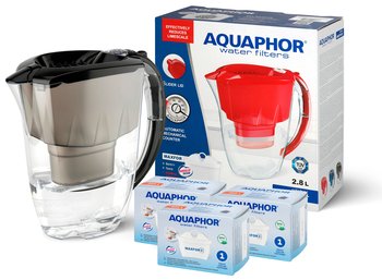 DZBANEK FILTRUJĄCY AQUAPHOR AMETHYST + 3 WKŁADY MAXFOR+ - Aquaphor