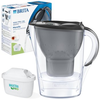 Dzbanek filtrujący Brita Marella Memo 2,4L grafitowy + wkład - Brita