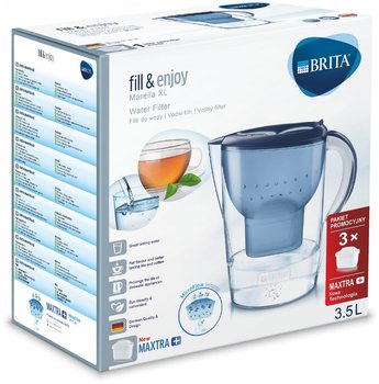 Dzbanek filtrujący BRITA Marella XL MXplus, niebieski, 3,5 l. - Brita