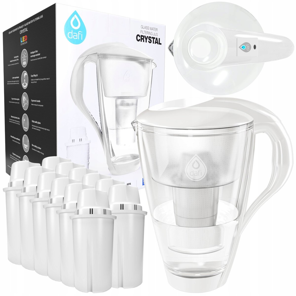 Dafi Glas-Wasserfilter Classic 2 Liter In Mehreren Varianten, 24,95 - Foto 2