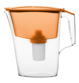 Dzbanek filtrujący wodę Aquaphor Standard 2,5 l pomarańczowy + wkład filtrujący B15 - Aquaphor