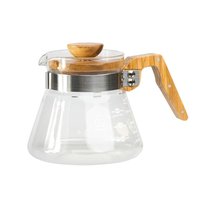 Dzbanek HARIO Coffee Server Olive Wood New, 600 ml, brązowy