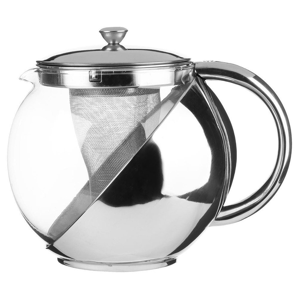 Dzbanek na herbatę SECRET DE GOURMET, srebrny, 1,1 l