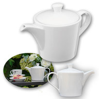 Dzbanek porcelanowy RONNIE 750ml na kawę i herbatę Galicja