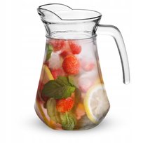 Dzbanek Szklany 1,3L Na Wodę Sok Lemoniadę Karafka