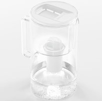 Dzbanek szklany Filtrujący Wessper + 1x Filtr Wkład Wody