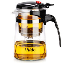 Dzbanek szklany z zaparzaczem spustowym do herbaty 600 ml