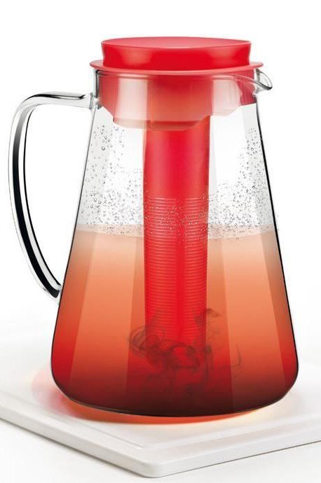 Dzbanek TESCOMA Teo 646628, czerwony, 22x16 cm, 2,5 l