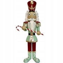 Dziadek Do Orzechów Duża Figura Z Metalu 118 Cm