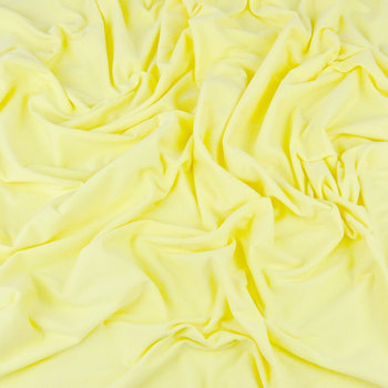 Dzianina bawełniana Jersey jednokolorowa jasny żółty - ANTEX
