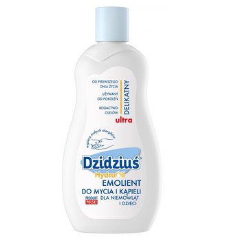 Dzidziuś, HydroOil, Emolient do mycia i kąpieli dla dzieci i niemowląt, 300 ml - Dzidziuś