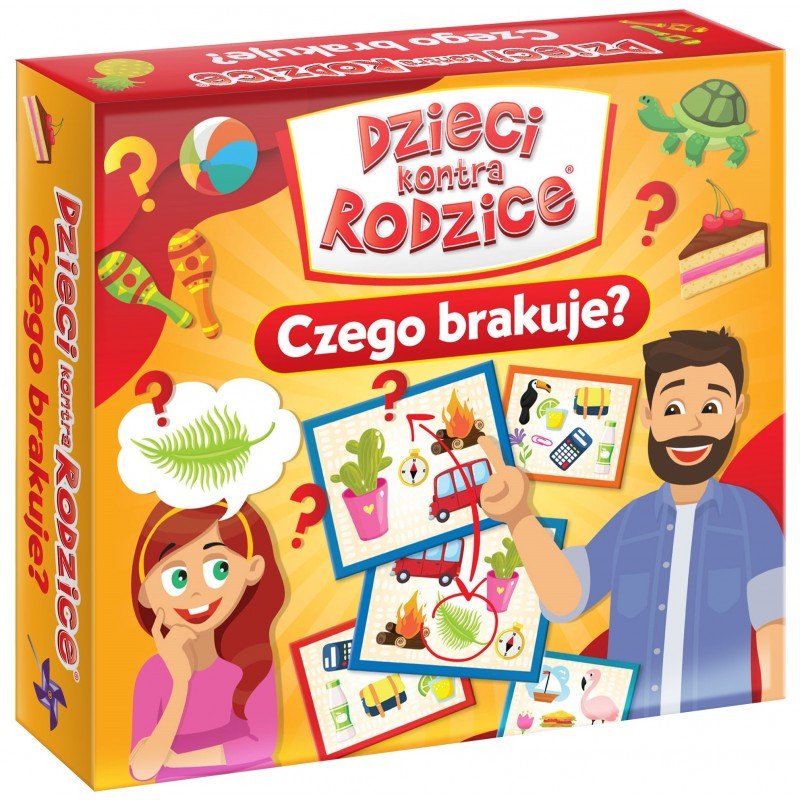 Dzieci kontra rodzice Czego brakuje?, gra rodzinna, Kangur