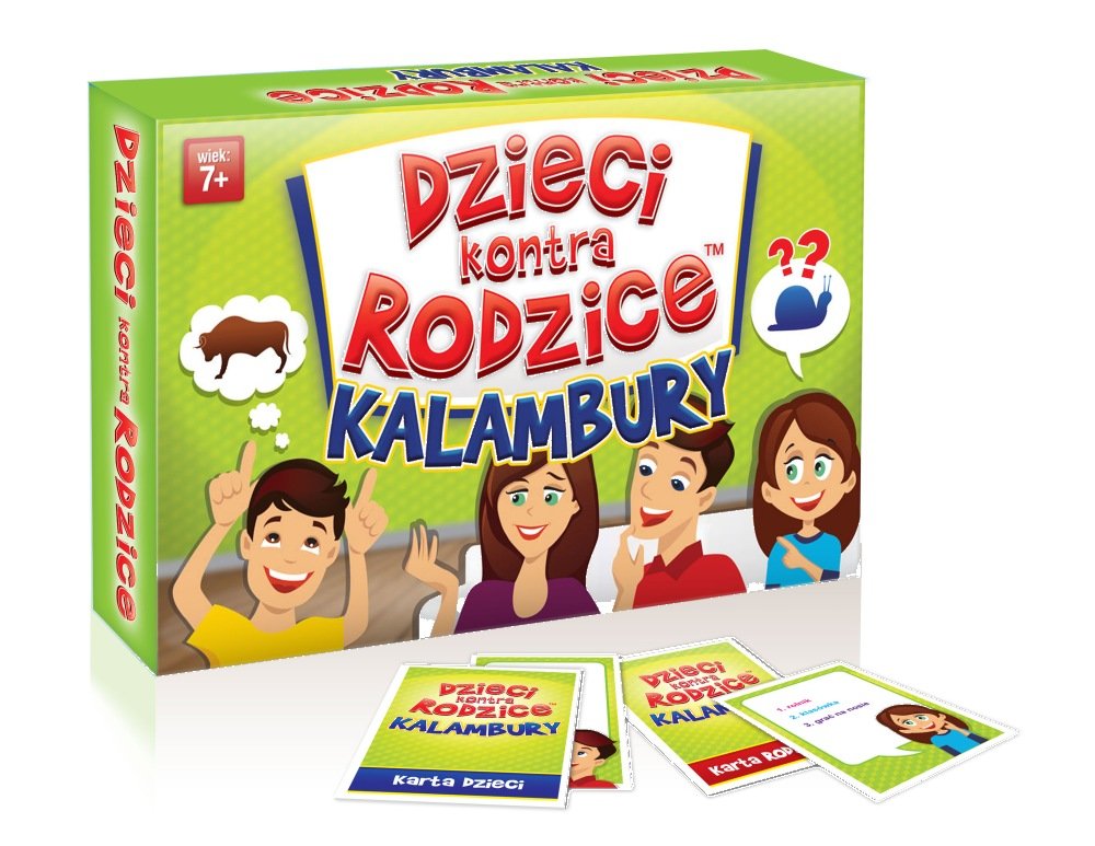 Dzieci kontra rodzice: Kalambury, gra rodzinna, Kangur