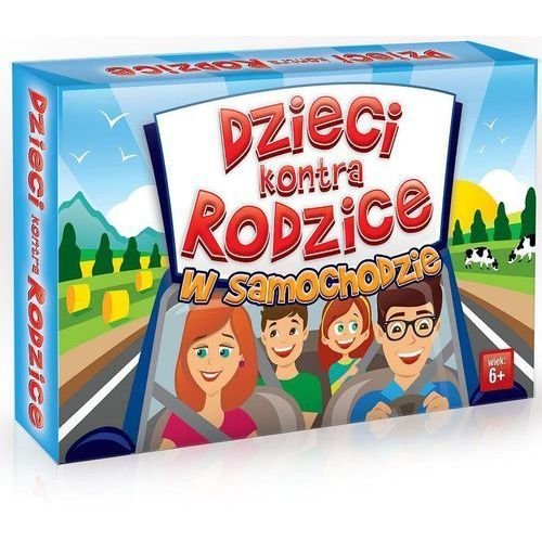 Dzieci kontra rodzice w samochodzie, gra podróżna, NetMedia, gra planszowa