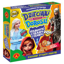 Dzieciaki kontra dorośli, ciekawostki o bajkach i filmach, gra, Alexander Alexander