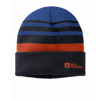 Dziecięca czapka zimowa Jack Wolfskin STRIPY KNIT S - Jack Wolfskin