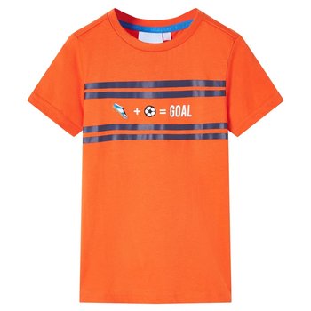 Dziecięca koszulka GOAL 140 ciemnopomarańczowa 100 - Zakito Europe
