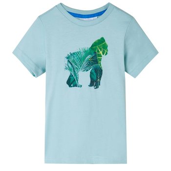 Dziecięca koszulka Goryl 116 jasny błękit 100% baw - Inna marka