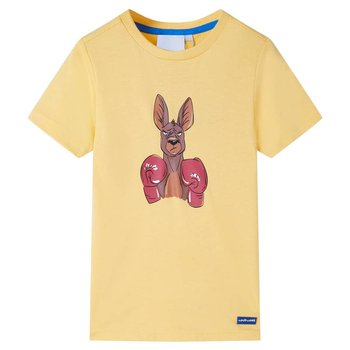 Dziecięca koszulka kangur 140 żółta 100% bawełna - Inna marka