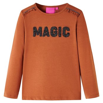 Dziecięca koszulka MAGIC koniakowa 140 (9-10 lat) - Zakito Europe