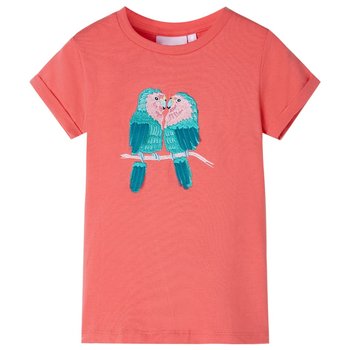 Dziecięca koszulka papugi koralowa 92 (18-24m) - Inna marka