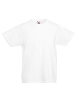 Dziecięca Koszulka T-Shirt Biała Szkoła Na Wf 128 - Kosz-Dziec-Bia-128 - Aleszale
