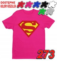 Dziecięca Koszulka T-Shirt Z Nadrukiem Avengers Superman Dc -S 122-128 Inna marka